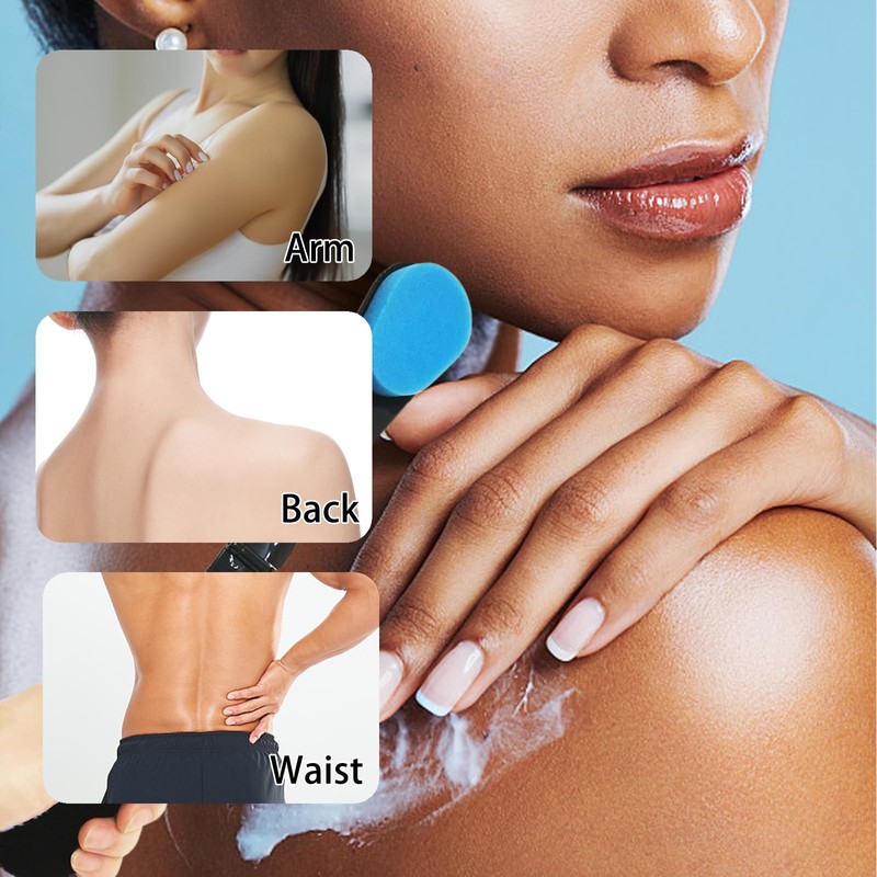 1 Pcs fKiZanthene Self Tanning Back Applicator, Reusable Back Self-Tan