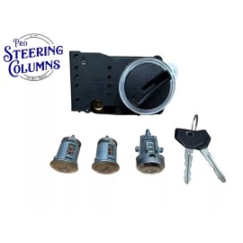 Strattec FITS 93-95 JEEP GRAND CHEROKEE IGNITION DOOR TRUNK LOCK CYLINDER SET CHROME NEW