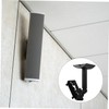 TEHAUX 1Set Adjustable Speaker Wall Mount Hook with Plate Connector