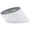 Ginko Edge Light Alarm Clock White Small ELA-W