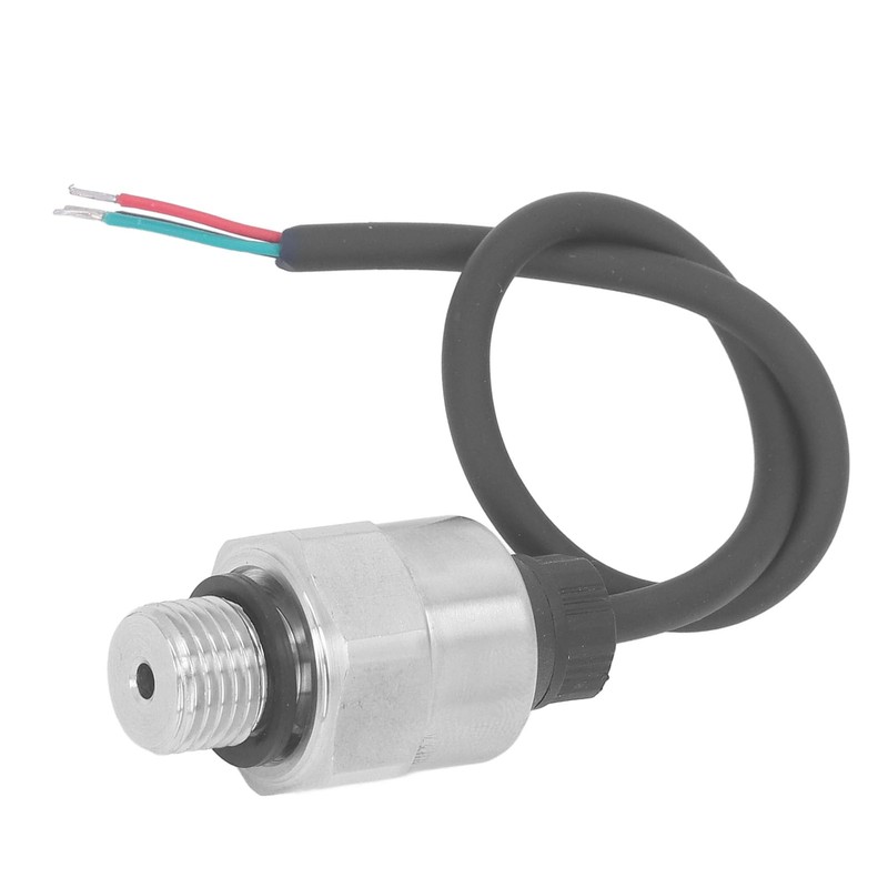 G1/4 Pressure Sensor Easy Installation High Sensitivity 5-12V 1MPa Stainless
