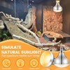REPTITRIP 160W Reptile Heat Lamp, Full Spectrum UVA UVB Sun