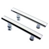 KEABATH 2 Pack Square Shower Door Handle with Plastic knobs
