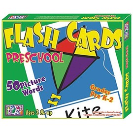 TEACH PLAY Paquete de Flash Cards Preschool Idioma: Inglés 50 pzas. Tamaño: 18x22 cm