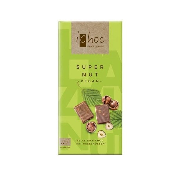 iChoc Super Nut Chocolate 80g