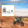 GOOFIT 44 mm 44-6 Large Bore Cylinder Piston Ring Kit