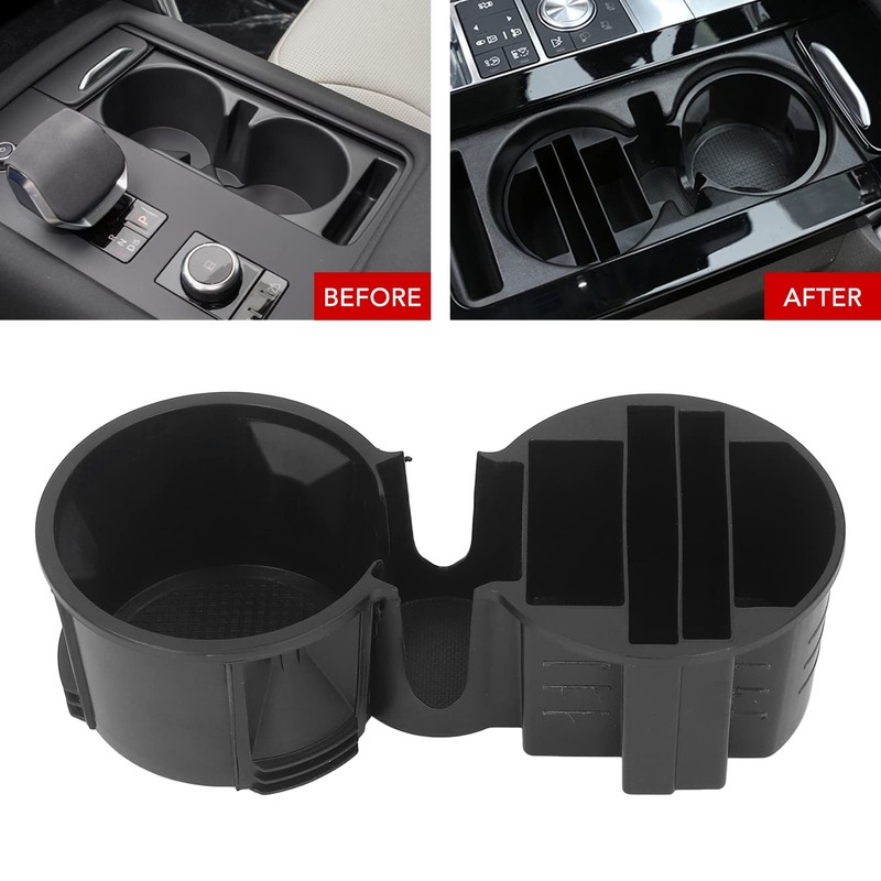 Central Console Cup Holder Insert Replacement for Land for Rover
