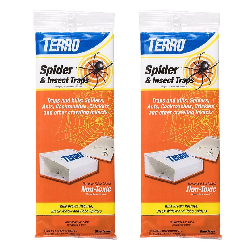 Terro Spider & Insect Trap 8pk (4ct x 2pks)