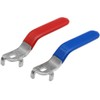 safycaby 4 PCS Lever Handle for Ball Valve Stainless Steel