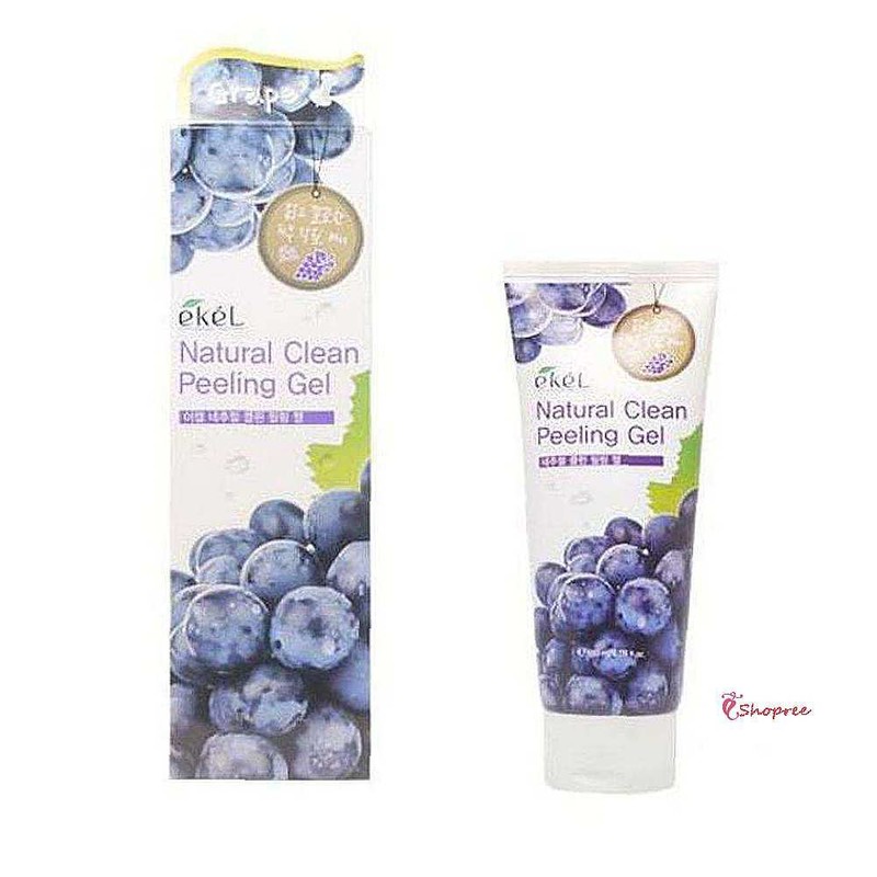 샵팡I Ikel Scrub Face Exfoliating Grape Peeling Gel 180ml fgh411