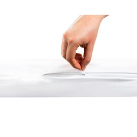 Pharma-Housse - Mattress protector against mites - breathable, anti-allergy mattress cover - barrier cover without lamination