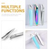 CALLARON Nail Art Pliers Fingernail Scissors Nail Cutter Mini Tweezers