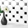 FunStick White Hexagon Peel and Stick Backsplash for Kitchen 12"x12"