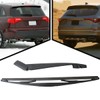 Xspeedonline Upgraded ABS + RUBBER Rear Windshield Blade & Arm