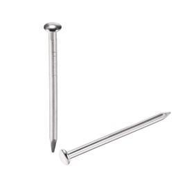 sourcing map Small Tiny Hardware Nails Carbon Steel 1.8X30mm(DXL) for DIY Decorative Wooden Boxes Accessories Silver Tone 100pcs