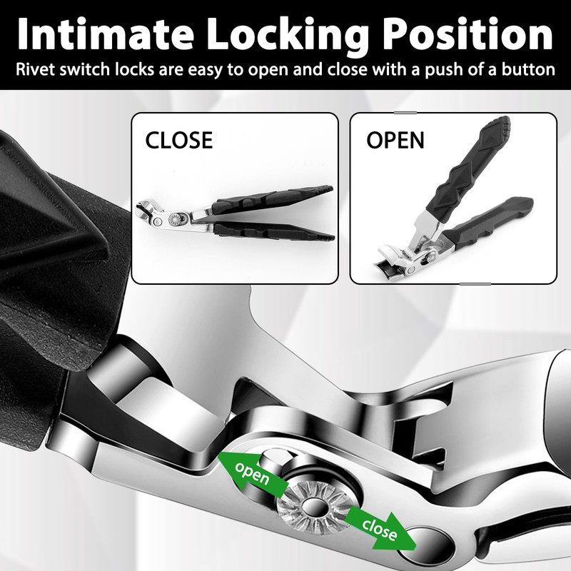 Clipmaster Pro Master Toenail Clipper, Portable Ultra Sharp Nail Clippers