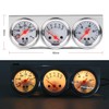 Dyno Racing 2inch 52MM Triple Gauge kit Volt Meter Water