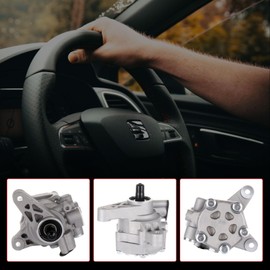 ASTOU 21-5267 56110PLA023 56110PLA013 Power Steering Pump Fit 2001-2005 for Acura EL 1.7L 2001-2005 for Honda Civic 1.7L Power Assist Pump Assembly