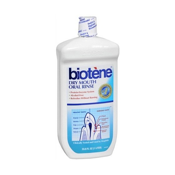 Biotene Dry Mouth Oral Rinse 33.8 fl oz Pack of 4