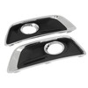 1pair Fog Light Cover Grille Bezel Left Right Fog Light