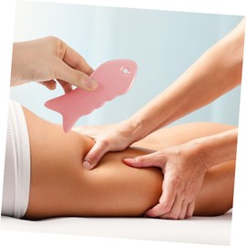 Baluue Ceramic Gua Sha Board for Body Scraping Massage Portable Massage Tool for Neck and Back Multi-Functional Body Scraper for Home Use Relaxation and Muscle Relief