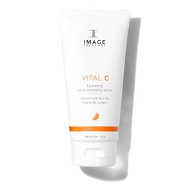 IMAGE Skincare, VITAL C Hydrating Hand and Body Lotion, Brightening and Moisturizing with Vitamin C, Shea Butter and Hyaluronic Acid, 6 oz