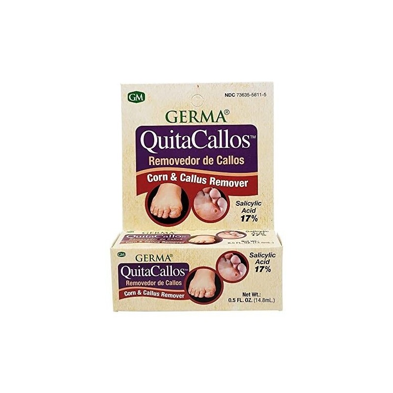 Germa Quita Callos Corn and Callus Remover 0.5oz Bottle with