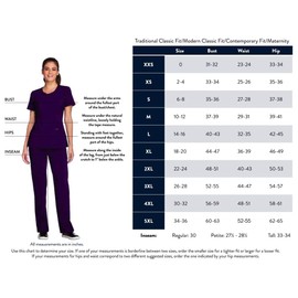 Cherokee Women's Mid Rise Straight Leg Pull-on Pant, Medium Petite, Navy