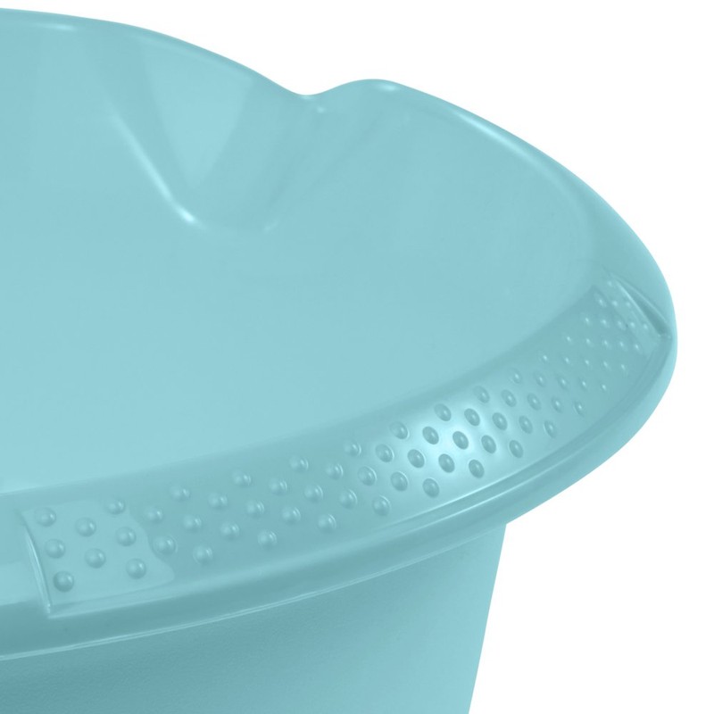 Keeeper Universal Bowl with Spout, Plastic, light blue, 3,5 l,