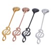 304 Stainless Steel Spoon Innovative Musical Notes Stirring Spoon for