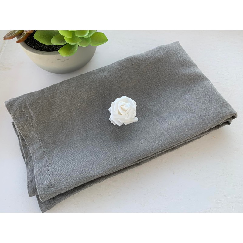Eight Owls Linen Napkins – 100% Pure Stonewashed Linen Cloth