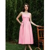 Women Pink Corset Dress Spaghetti Strap Boho Summer Beach Sun