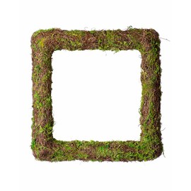 SuperMoss (22591) Woodland Wicker Wreath, Square 18in