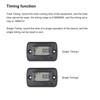 Vibration Activated Hour Meter Wireless Digital Maintenance Reminder Hour Gauge