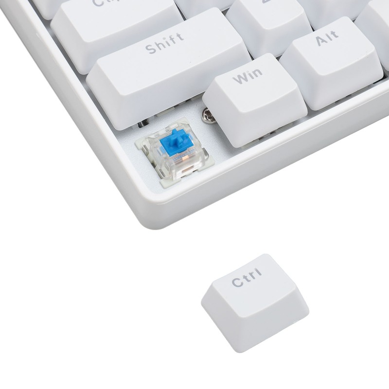 61 Keys Dual Mode Mechanical Keyboard RGB Backlight High Special