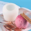 Cestony Moon shape Candle Silicone Molds for Making Candle Resin