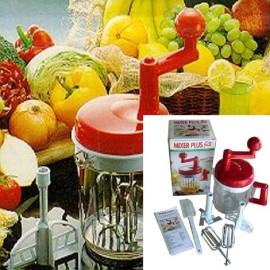 Kitchen + Home Mixer Plus As Seen On TV Mixes Chops and Blends Ultimate Mixer & Chopper