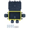 ZONADAH 6-Way IP68 Waterproof Electrical Cable Wire Connector Junction Box