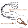 UamGlsob 2 Pairs Dress Shoelaces for Johnston and Murphy Men