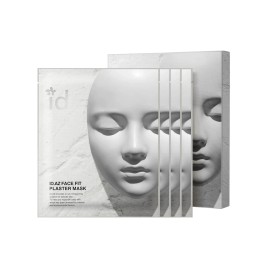 id.az Face Fit Plaster Mask(4ea) | Kaolin Clay Mask on Sheet for Pore Tightening