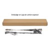 2 Pcs Bastones Senderismo Plegables Trail Running Y Trekking Negro