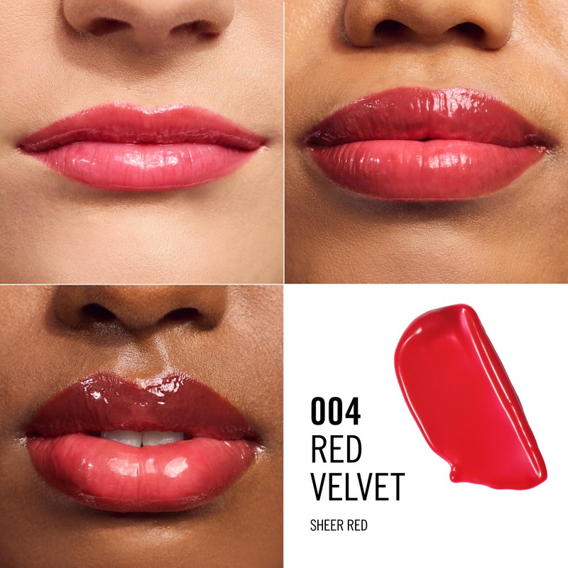 Rimmel Oh My Gloss! Butter Me Up, 004 Red Velvet