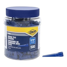 QEP 3/16" Wedge Tile Spacers (500 Pack)