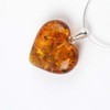 MyBernstein Amber and Silver Heart (Amber Jewellery 10141), Silver amber