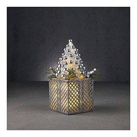 Decorative Christmas Tree with 24 Warm White LEDs Ideal for creating a festive and cosy atmosphere in your home on these holidays. Make your Christmas glow
