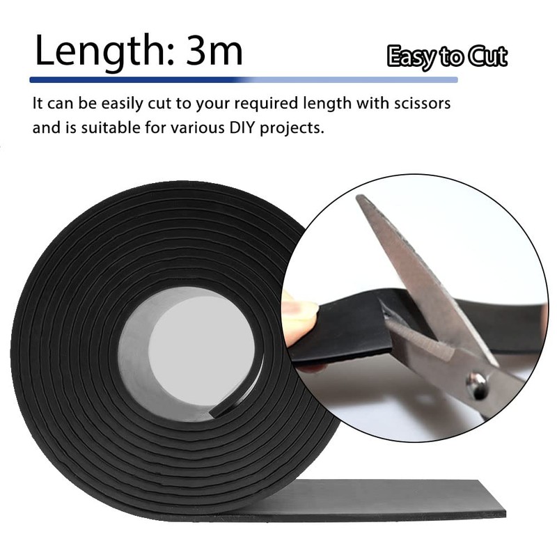 Rubber Strips, Neoprene Rubber Mat, Solid Rubber Profile Rubber Plate