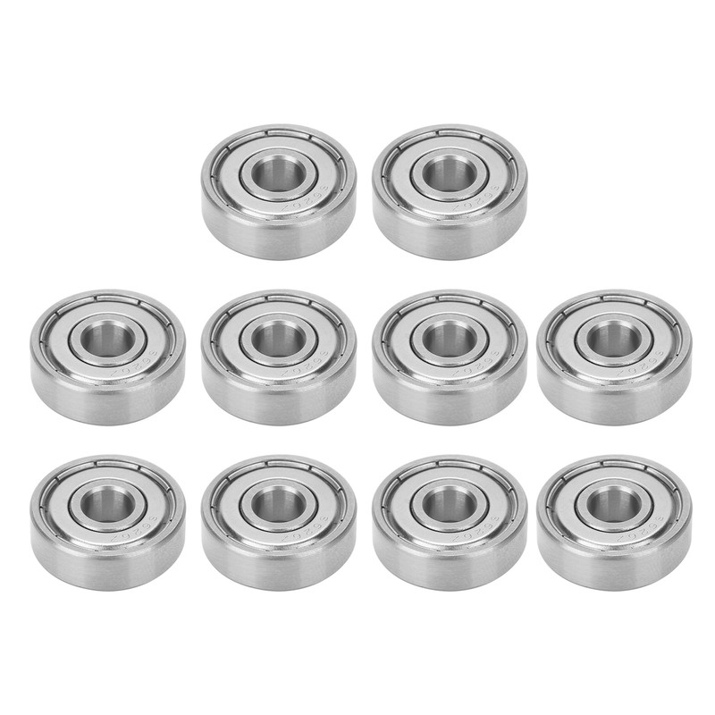 10PCS S626Z 6x19x6MM Stainless Steel Ball Bearings for Roller Skates