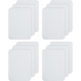 12 PCS Iron On Patches for Clothing,Patches for Clothing,Clothes Patche-s for Holes, 100% Cotton White Repair DIY Patch for Clothing, Pants, Dress, Shirts, Coats, Jeans and More. ﻿
