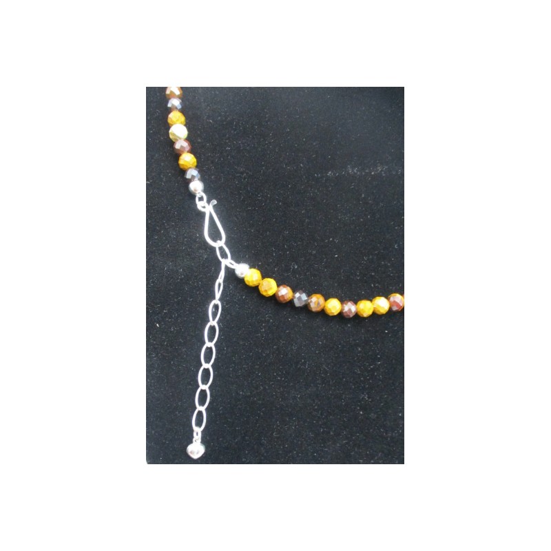 Jay King Sterling Silver Jasper Gradual Bead Necklace 18"