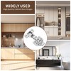 20 Pack Full Overlay Soft Close Cabinet Hinges 105° Frameless